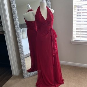 David’s Bridal Halter Dress~NEW WITH TAGS